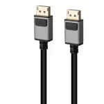 Aluminum Metal Casing PVC Jacket DisplayPort 2.1V DP Cable Supports 80Gbps16K@60HZ Set Top Box Monitor Computer Projector for HDTV
