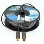 High-Speed 2160P 3D 8K 4K 18Gbps AOC Fiber Cable for HDTV Home Theater DVD Players PVC Jacket Audio Video Cables