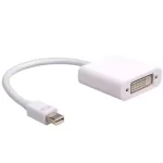 Mini DisplayPort to DVI Female Adapter Thunderbolt Compatible 1080p Resolution for Laptop HDTV or Monitor
