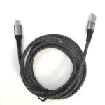 USB 3.0 Nylon Braided Fast Charging Cable 1.8m Type-C Mobile Phone Cable