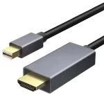 High-Performance MiniDP to HDMI 8K 60Hz Audio & Video Cables PVC Jacket Optimal Visual Aural Experience for Monitor DVD Player