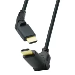 High Speed 90/180/360 Degree Rotation Rotation 18Gbps Resolution 4K@60Hz Audio Video Cable HDTV IMonitor for HDMI Cable