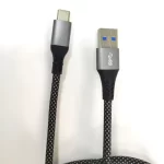 USB 3.0 Nylon Braided Fast Charging Cable 1.8m Type-C Mobile Phone Cable